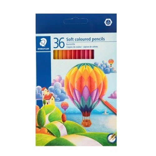 مدادرنگي 36 رنگ استدلر جعبه مقوايی