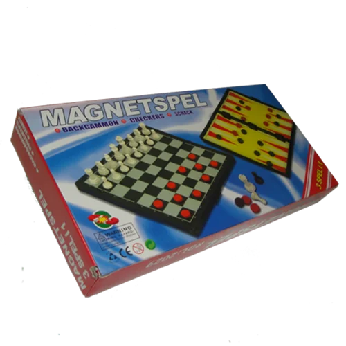 بازی فکری شطرنج مغناطیسی سه کاره MAGNETSPEL