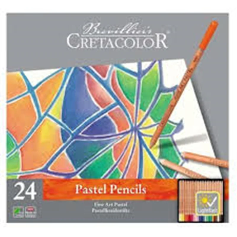 مداد پاستل 24 رنگ کرتاکالر مدل 47024