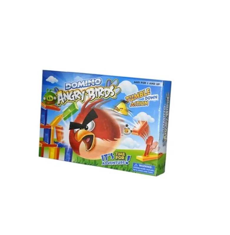 بازی فکری دومینو پرندگان خشمگین جعبه ای ( DOMINO ANGRY BIRDS )