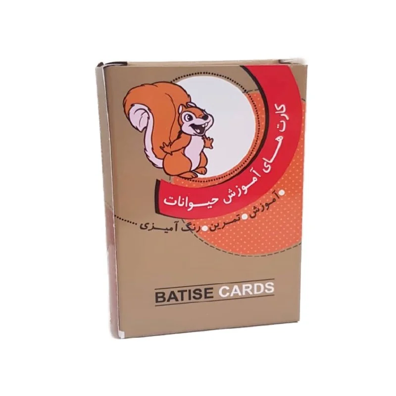 بازی فکری آموزشی حیوانات باتیس (BASTIS CARDS)