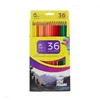 مداد رنگی دانش آموزی 36 رنگ ام کیو جعبه مقوایی
