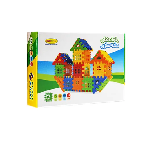 بازی ساختنی بلوک های خانه سازی 48 قطعه (BUILDING BLOCK)