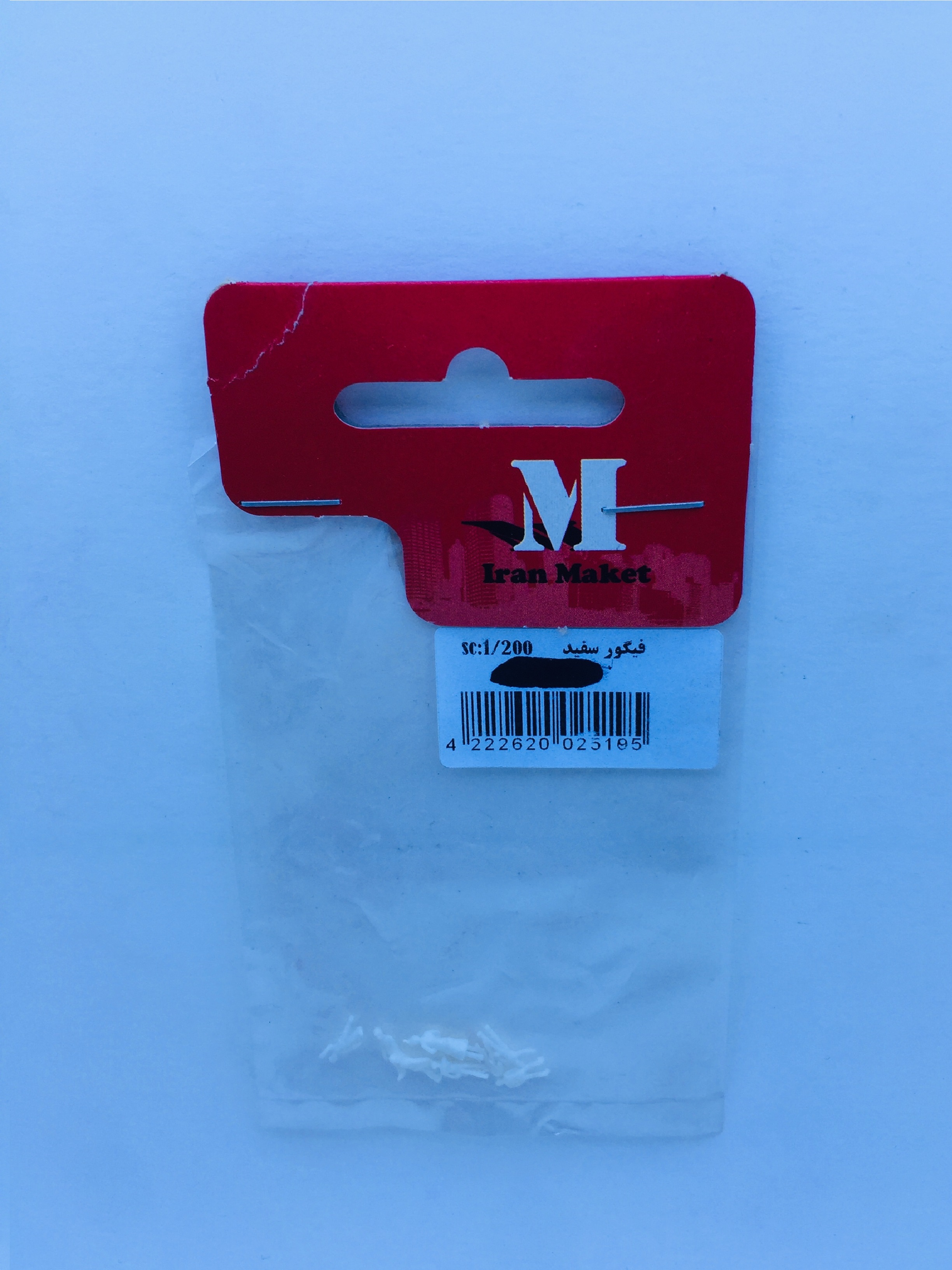 ماکت فیگور سفید (1/200)