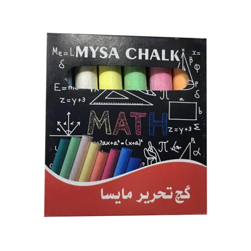 گچ رنگی 6 رنگ مایسا مدل ME 6