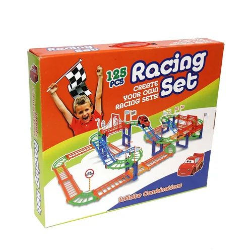 بازی فکری ساختنی ( Racing Set ) ریسینگ‌ ست ۱۲۵ قطعه