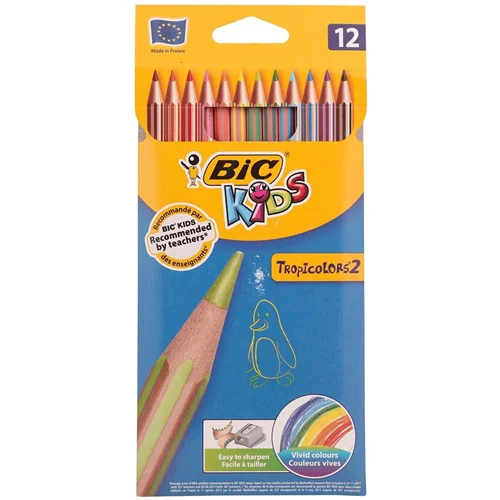 مداد رنگی 12 رنگ تروپی کالرز 2 بیک کیدز