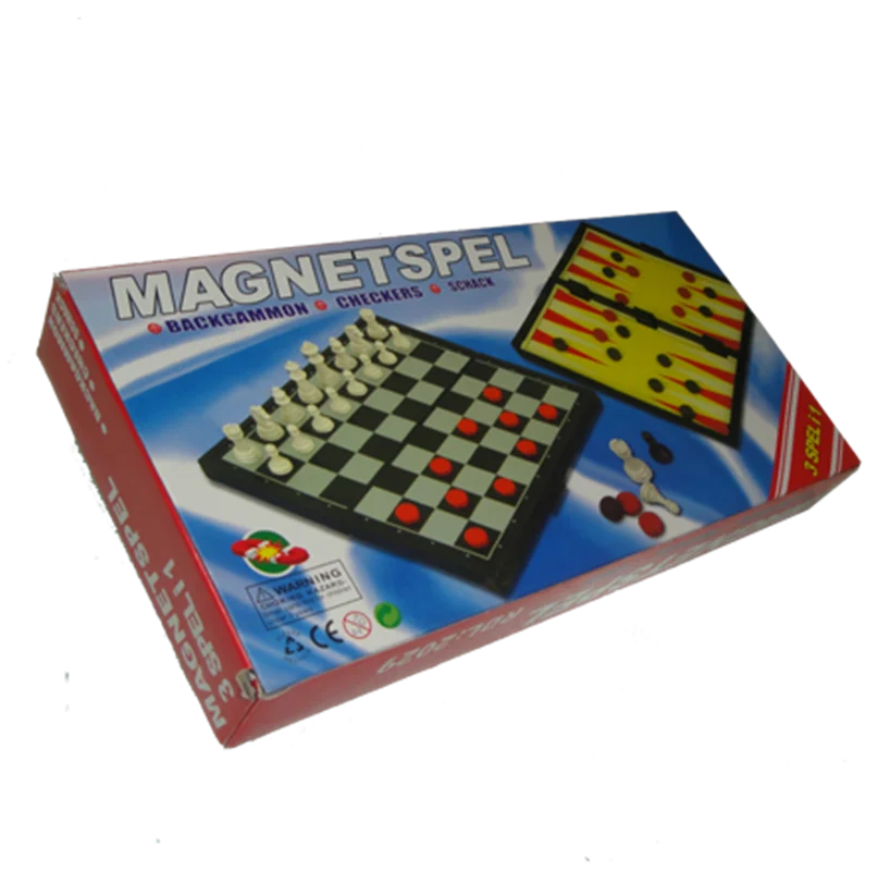 بازی فکری شطرنج مغناطیسی سه کاره MAGNETSPEL