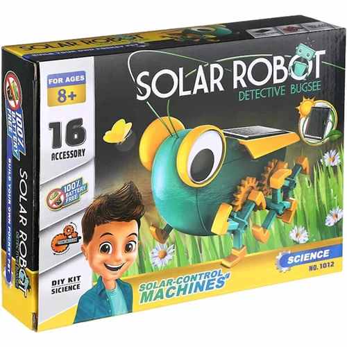 بازی فکری ربات خورشیدی مدل حشره کارآگاه (Detective Bugsee )