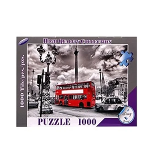 پازل رینگ پرشیا طرح اتوبوس در لندن 1000 تکه (RING ) کد 0367