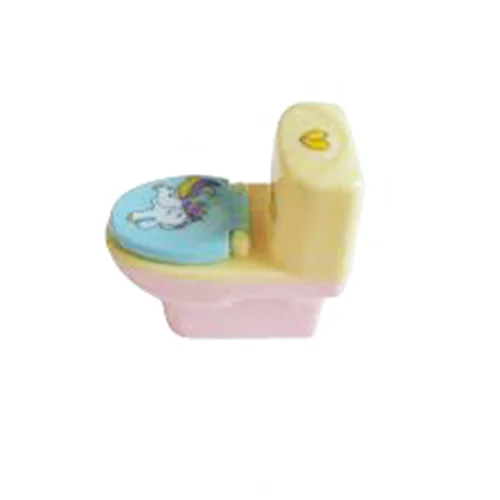 تراش و پاکن فانتزی مخزن دار توالت فرنگی طرح یونیکورن