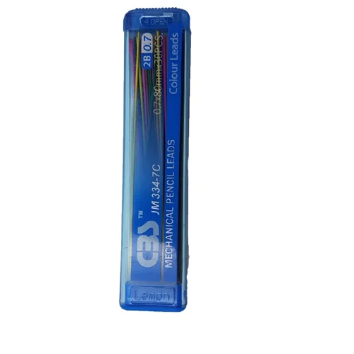 نوک مداد سی بی اس (CBS) نوک رنگی 0/7 میلی متری