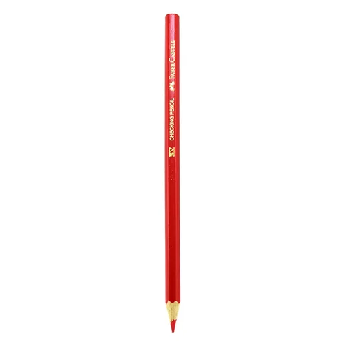 مداد قرمز شش ضلعی فابرکاستل مدل 111110