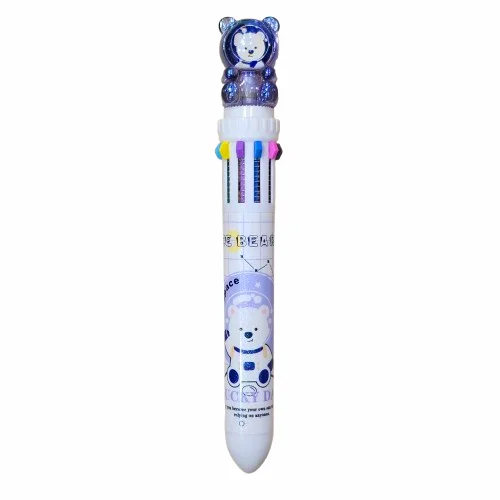 خودکار ده رنگ طرح خرس فضانورد کد ADM-15255