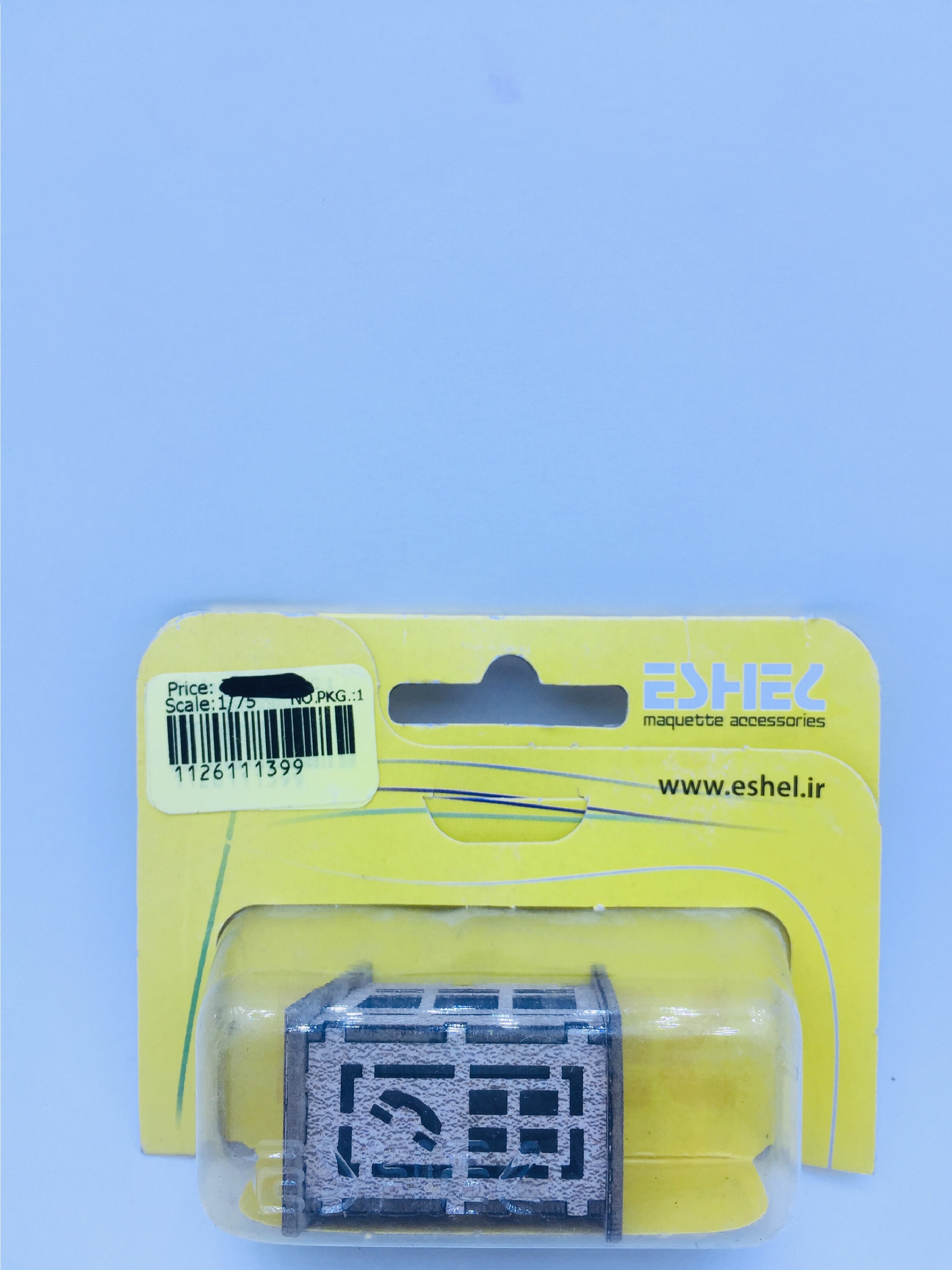 ماکت کیوسک تلفن مدل یک عددی (1/75)