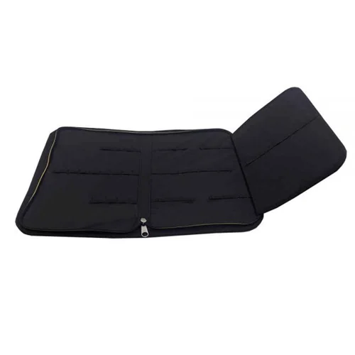 کیف قلم مو 3 لت برزنتی بزرگ