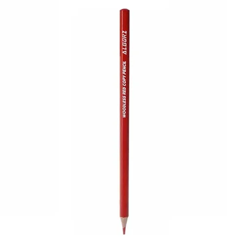 مداد قرمز شش ضلعی البرز مدل 96