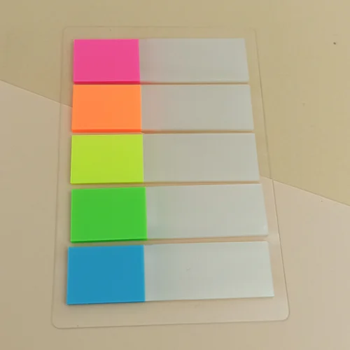 استیک نوت طرح فلش رنگی