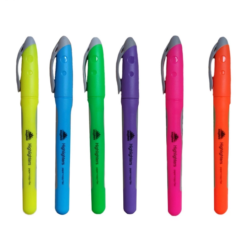 ماژیک هایلایتر  قلمی اسکول فنس مدل فسفری _92304