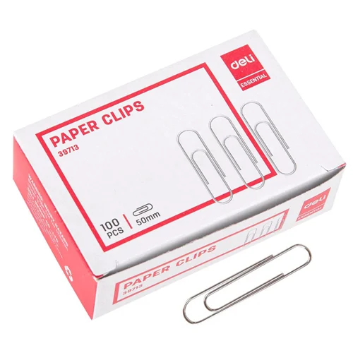 گیره کاغذ دلی بسته 100 عددی