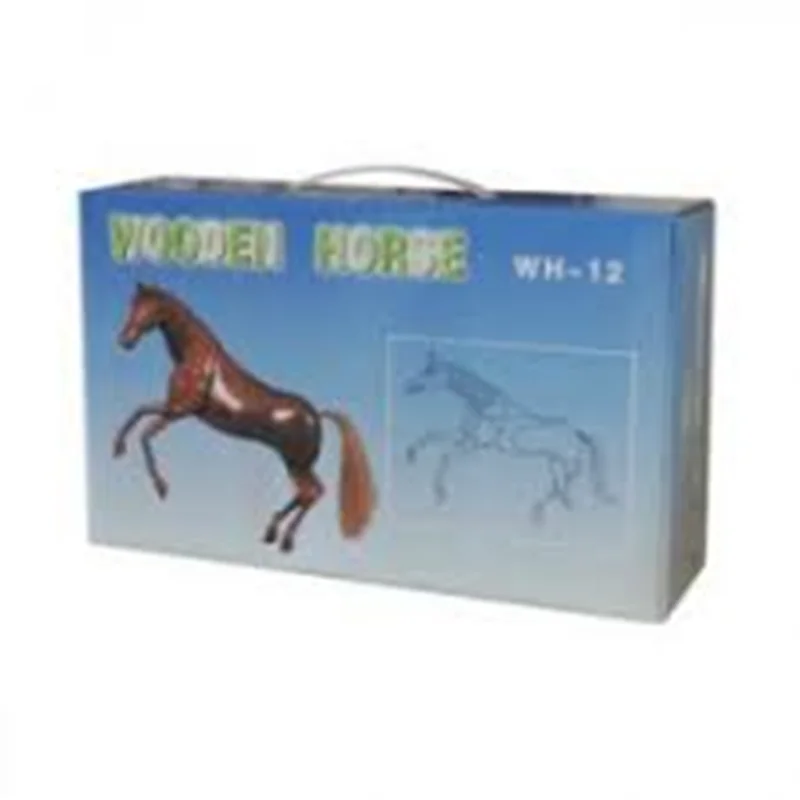فیگور اسب چوبی طراحی (wooden horse wh-12)